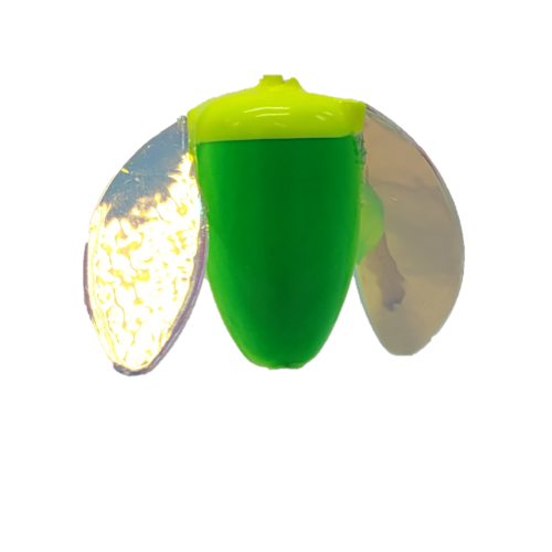 Yakima UV Pearl Wing Spin-n-Glo's