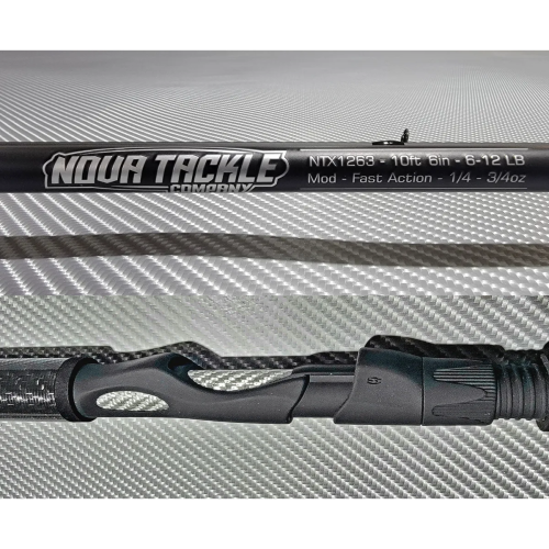 center pin fishing pole Nova Tackle NTX1263 10'6" Centerpin / Spinning Rod