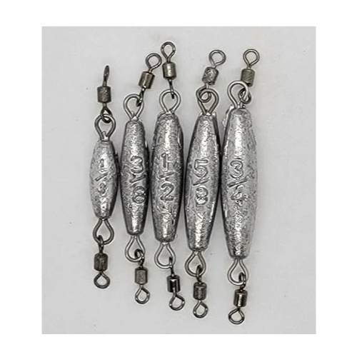 Nova Tackle In-Line Weights - 5 per Bag