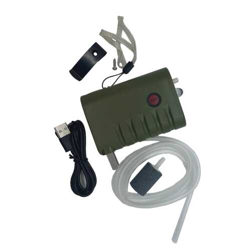 Rebel Air Rechargeable Aerator with High Power Light  18+ Hours