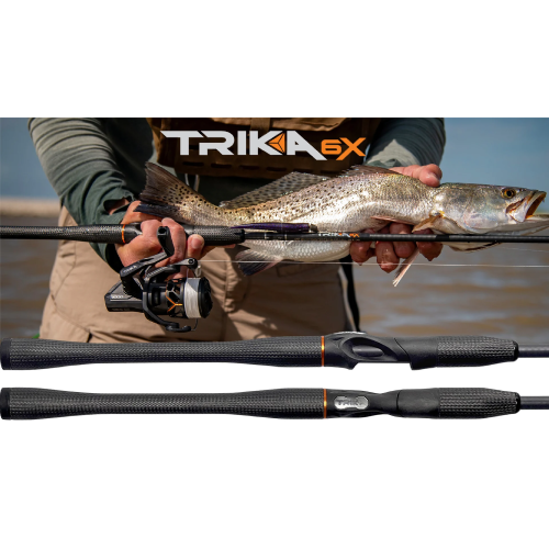 Trika 6X Spinning Rods