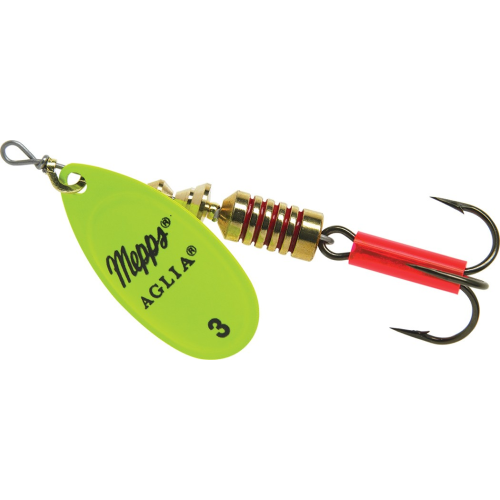 Spinner Aglia Cuillère De Pêche Fluo - Lot De 3 Tailles 1