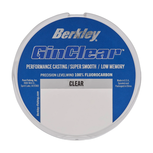 Berkley Ginclear Performance Casting Flourocarbon Line