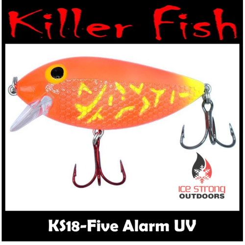 Ice Strong Outdoors Killer Fish Rattling Shallow Divers