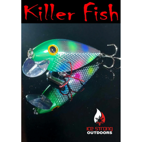 Ice Strong Outdoors Killer Fish Rattling Shallow Divers