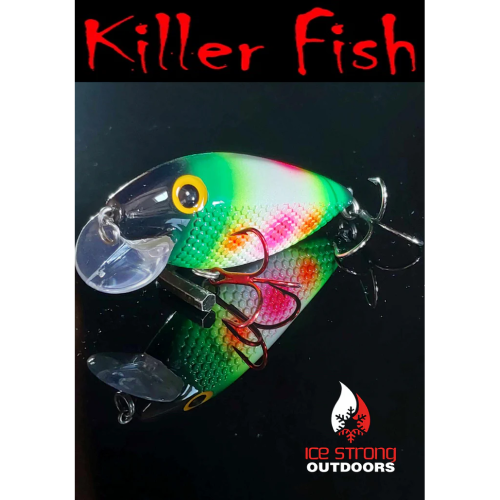 Ice Strong Outdoors Killer Fish Rattling Shallow Divers