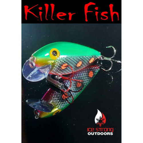 Ice Strong Outdoors Killer Fish Rattling Shallow Divers