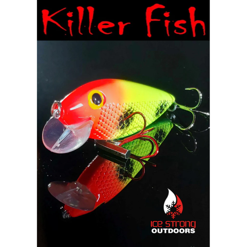 Killer Fish - Rattling Shallow Diver UV Mixed Veggie UV Killer Fish - Rattling Shallow Diver UV Mixed Veggie UV