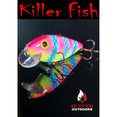 Ice Strong Outdoors Killer Fish Rattling Shallow Divers