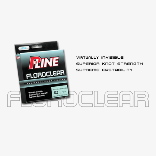 P-Line Fluorocarbon Line Floroclear 300Yd 8lb