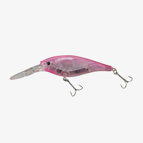 blinking fishing lures Berkley Flicker Shad Flashy Purple Tiger