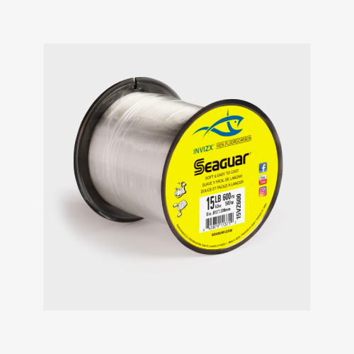 Seaguar InvizX Fluorocarbon Fishing Line, 200 yd