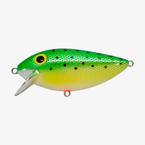 Brad's ThinFish Metallic Silver/Chartreuse (UV); 2 3/4 in.