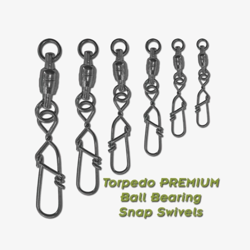 Torpedo Premium Snap Swivels Lake Michigan Angler A