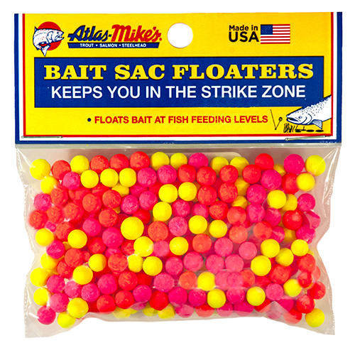 Atlas Mike's Bait Sac Floaters-orange