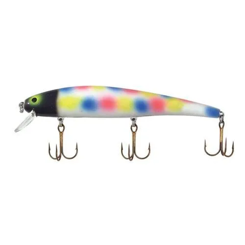 bomber fishing lures vintage BAIT COMPANY Smilin' Minnow Lure BROWN TROUT Bomber Fishing Lures Trucker