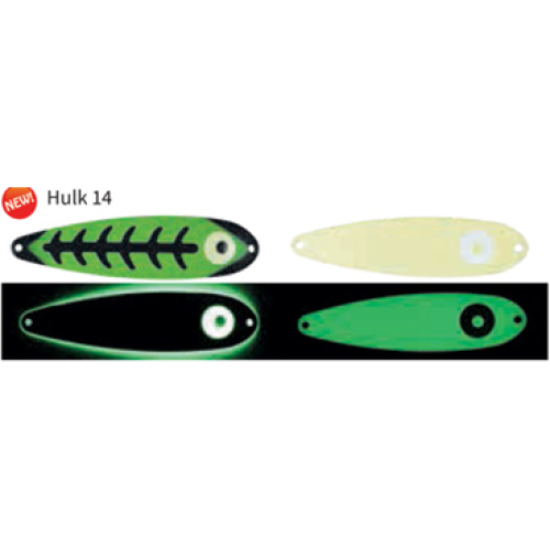 Moonshine Trolling Spoon Carbon 14; 5 in.