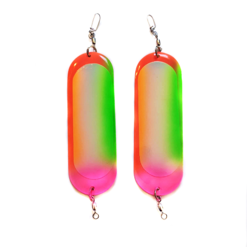 KOKOPROS ® Kokanee Salmon Dimple Jets Copper, Silver, Gold 4 ½ in KOKOPROS ® Kokanee Salmon Dimple Jets Copper, Silver, Gold 4 ½ in