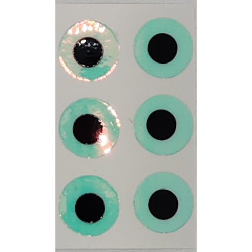 Custom Fluorescent Tape Eyes