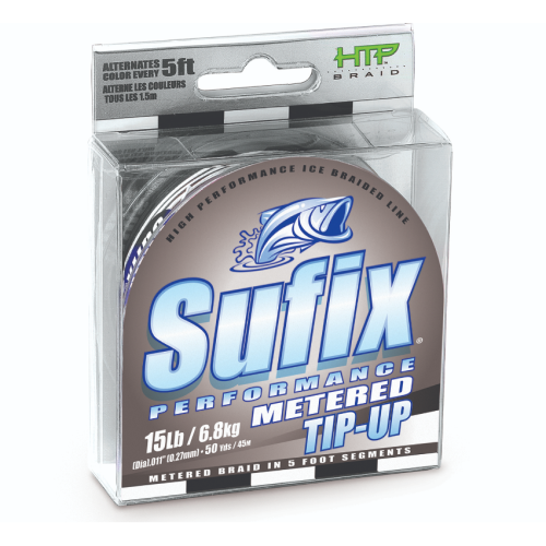 Sufix Performance Metered Tip-Up Ice Braid 30 lb.